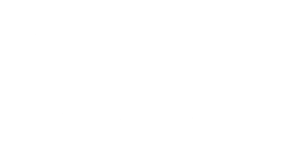 White logo for Dog The Bounty Hunter